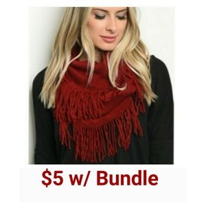 Burgundy Scarf